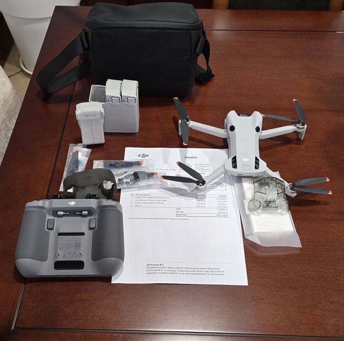 DJI Mini 4 Pro + RC2 Fly More Combo Fatura DJI