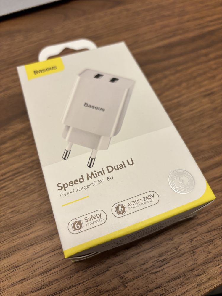 Ładowarka Baseus 10,5W 2xUSB-A