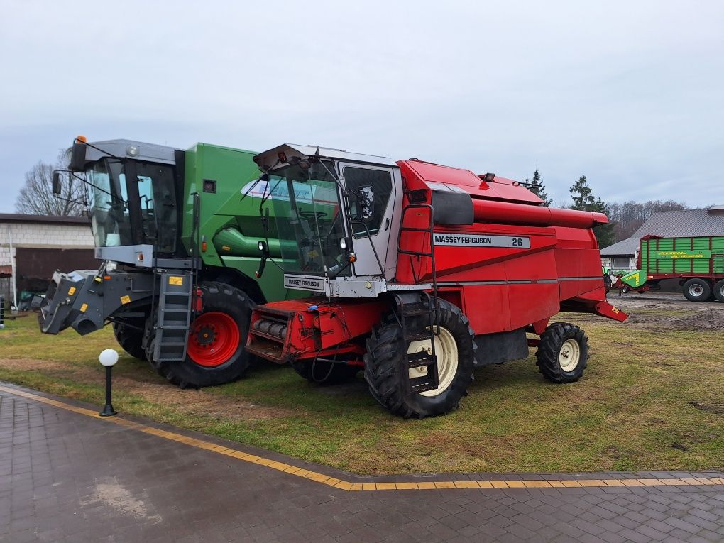 Kombajn Massey Ferguson 26 zamiana !!!