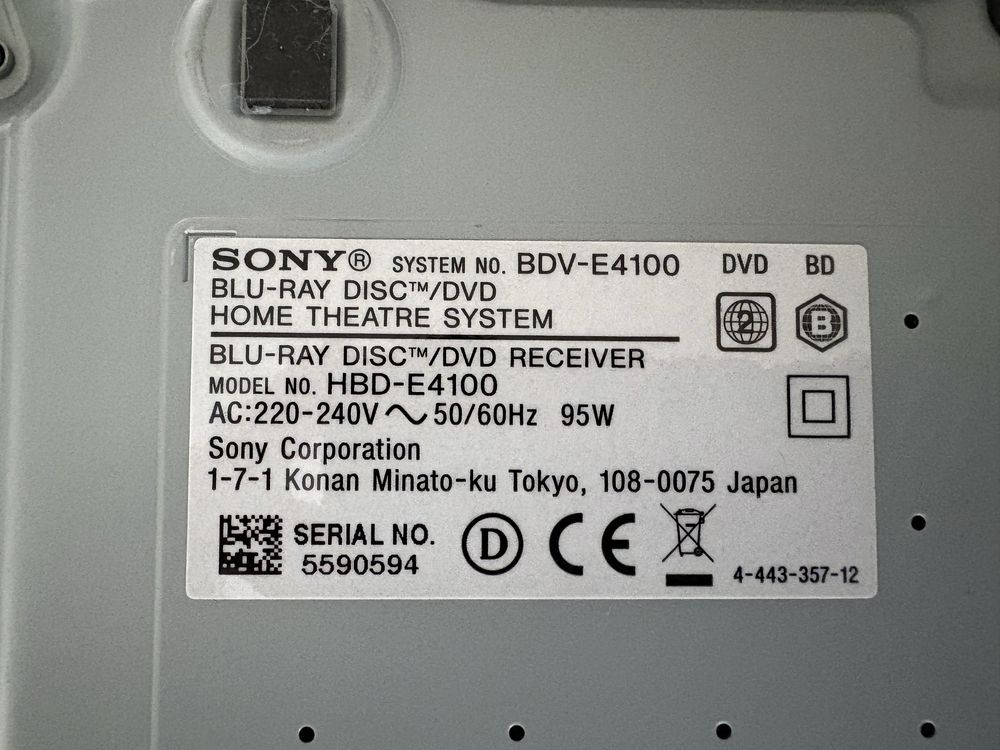 Sony BDV-E4100 – Kino domowe 5.1 z Blu-Ray i DVD