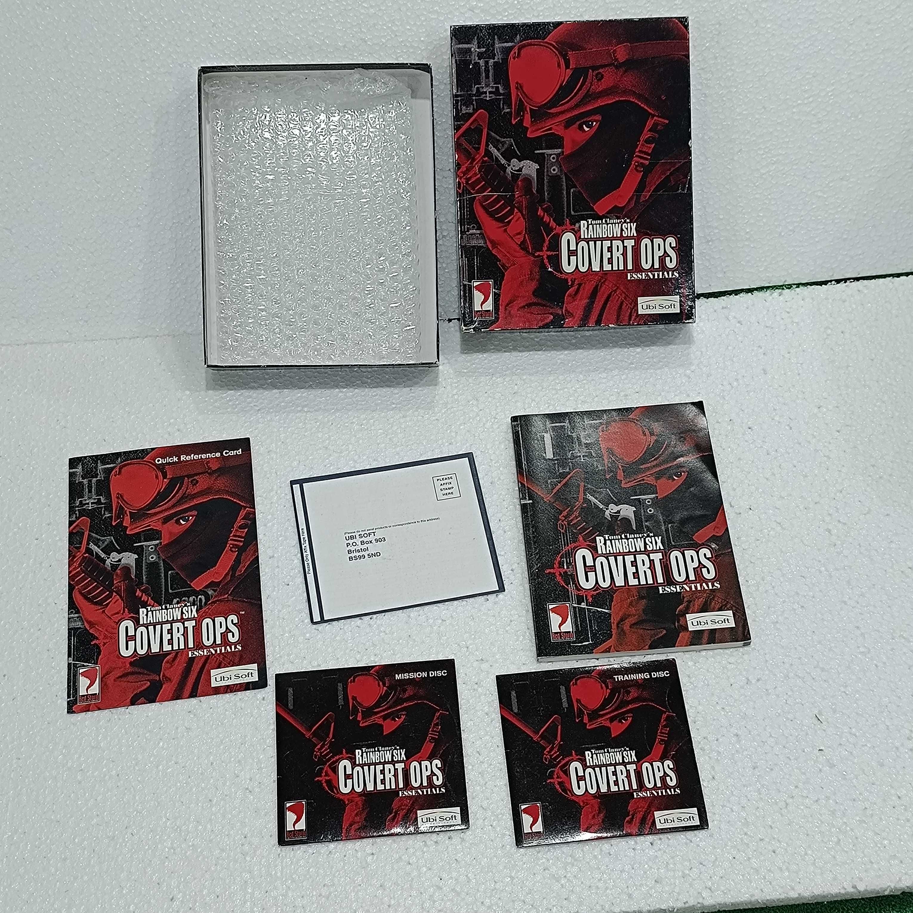 Rainbow Six Covert Ops Essentials  Big Box PC CD-ROM - Bom estado