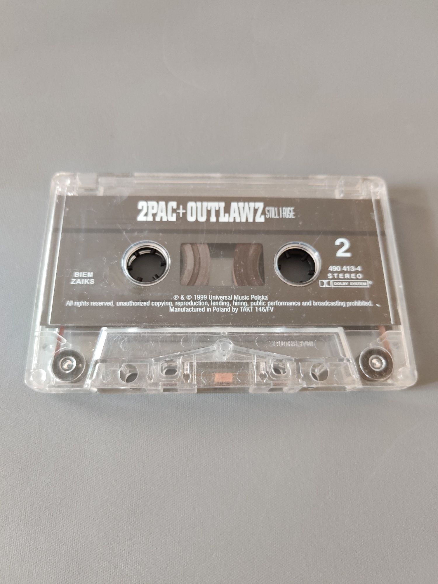 2Pac + Outlawz Still I Rise kaseta Rap Miesięcznik Klan Hip-Hop