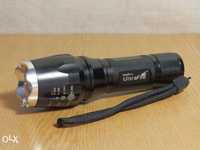 СУПЕРмощный фонарь 5 режимов ZOOM LM CREE XM-L T6 светодиод 1600