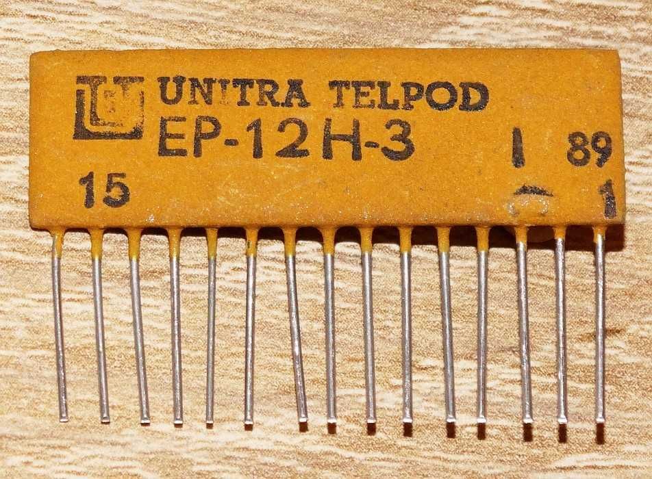 Układ scalony hybrydowy EP-12H3 wzmacniacz o wejściu OR UNITRA TELPOD