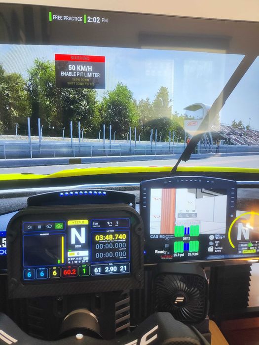 Ecrã DDU 7'' SimRacing