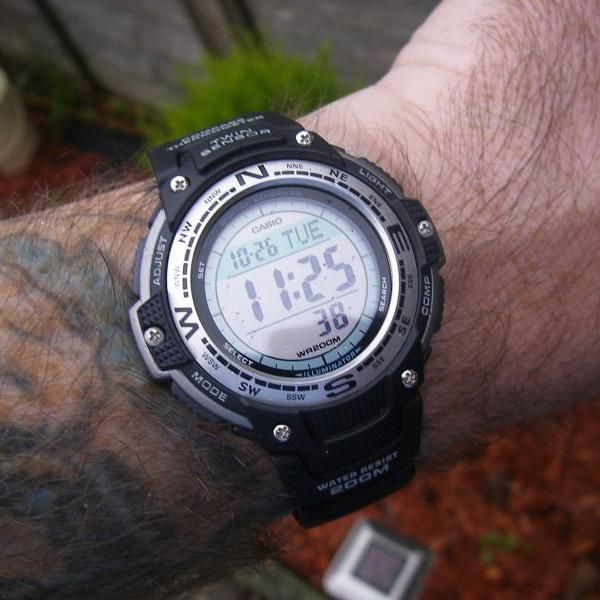 Мужские часы Casio SGW-100-1V ! Оригинал! Фирменная гарантия 2 года!