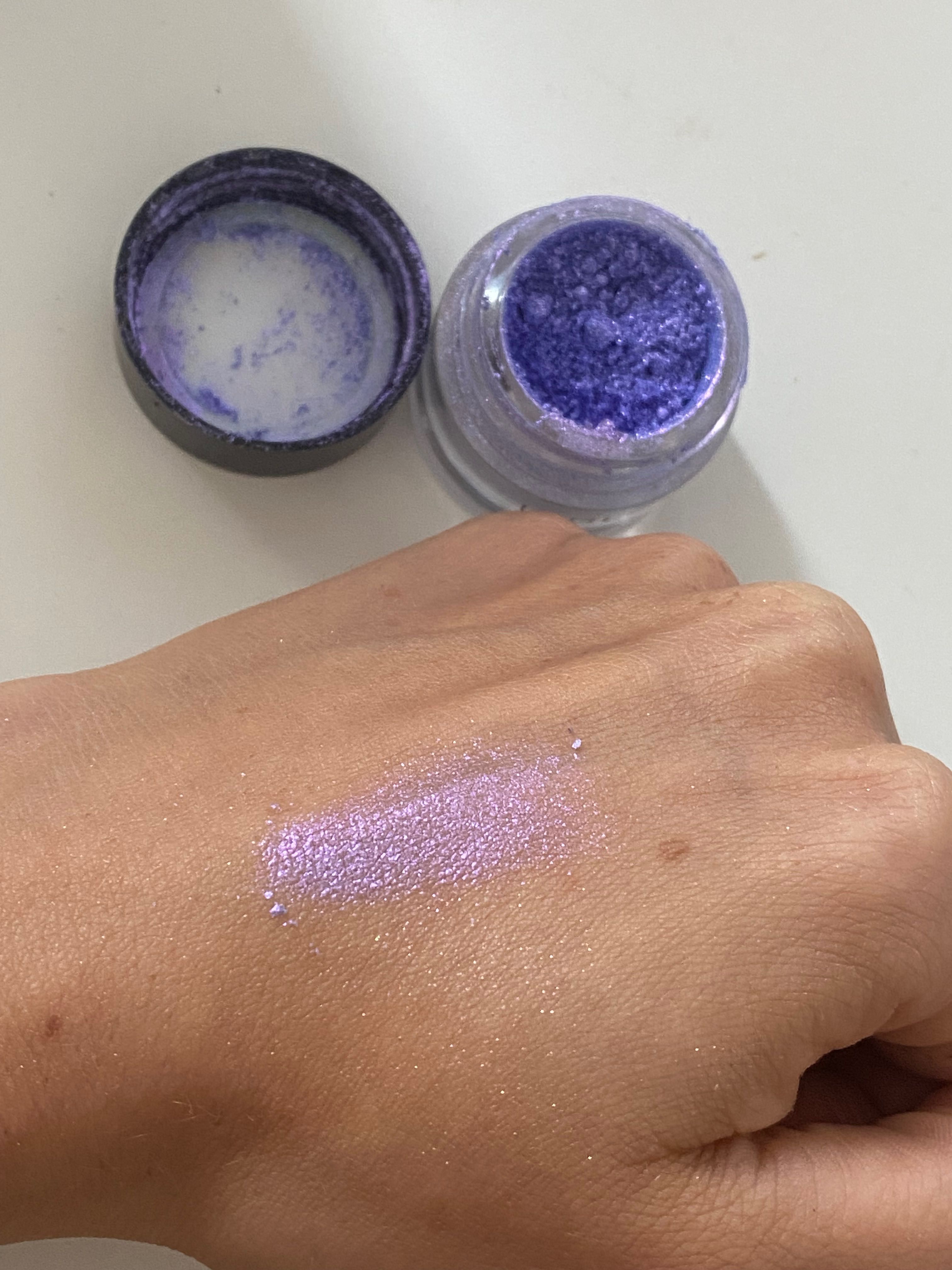 Sypki cień pigment do powiek AMC Pure Inglot 112, liliowy, fioletowy