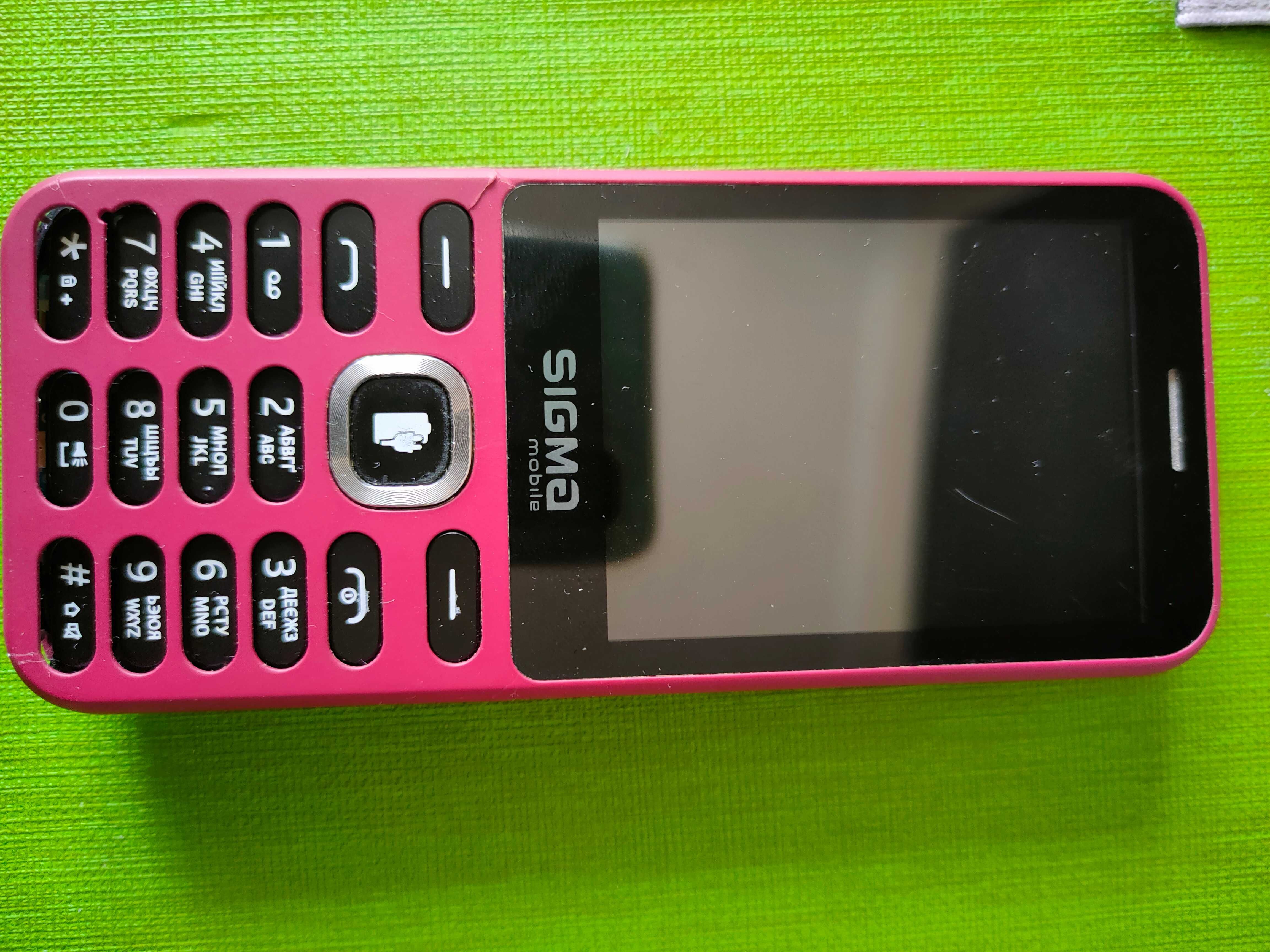 Телефон Sigma зарядка Type-C