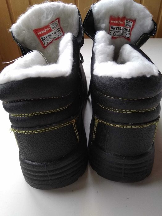 Ботинки зимние рабочие спецобувь BRYES-TO-OB р 41 стелька 27см с мехом