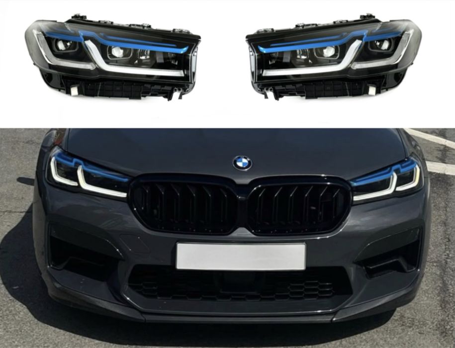 Фары стиль Laser LCI 2020+ рестайлинг для BMW G30 16-20 арт 8020
