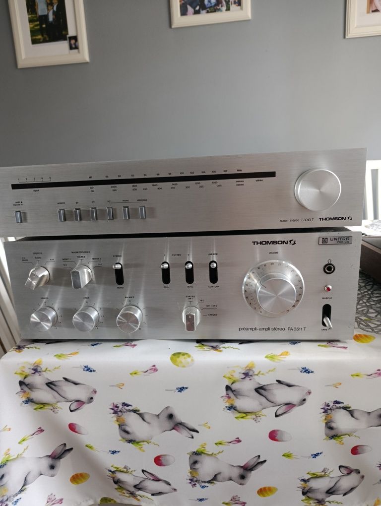 Wzmacniacz ws 403 tuner As 205s Thompson