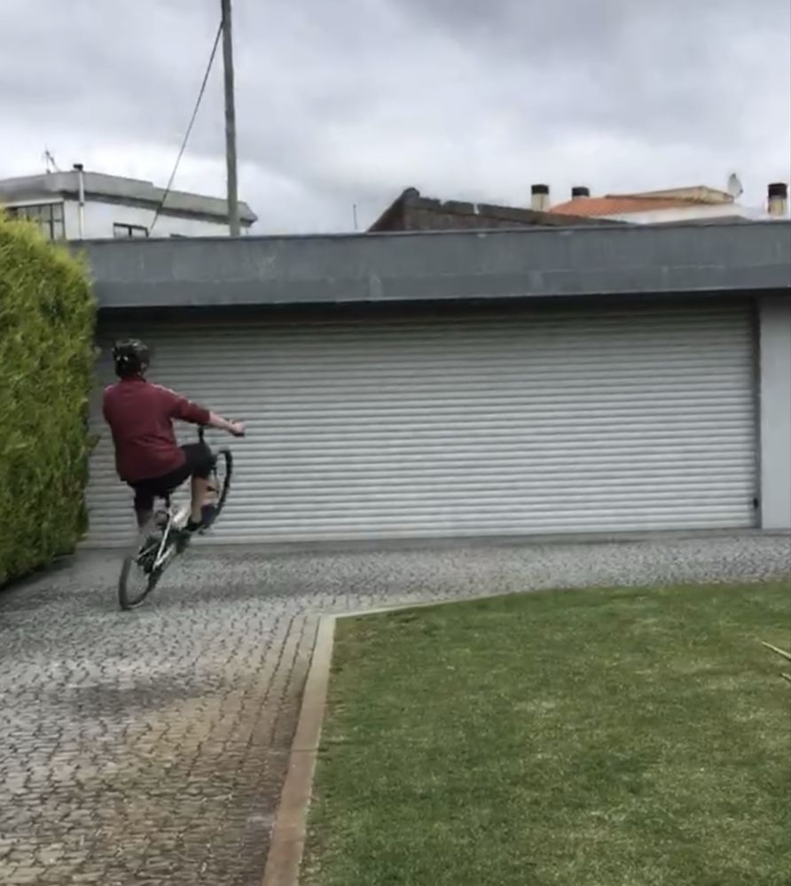 Portão garagem 7 metros