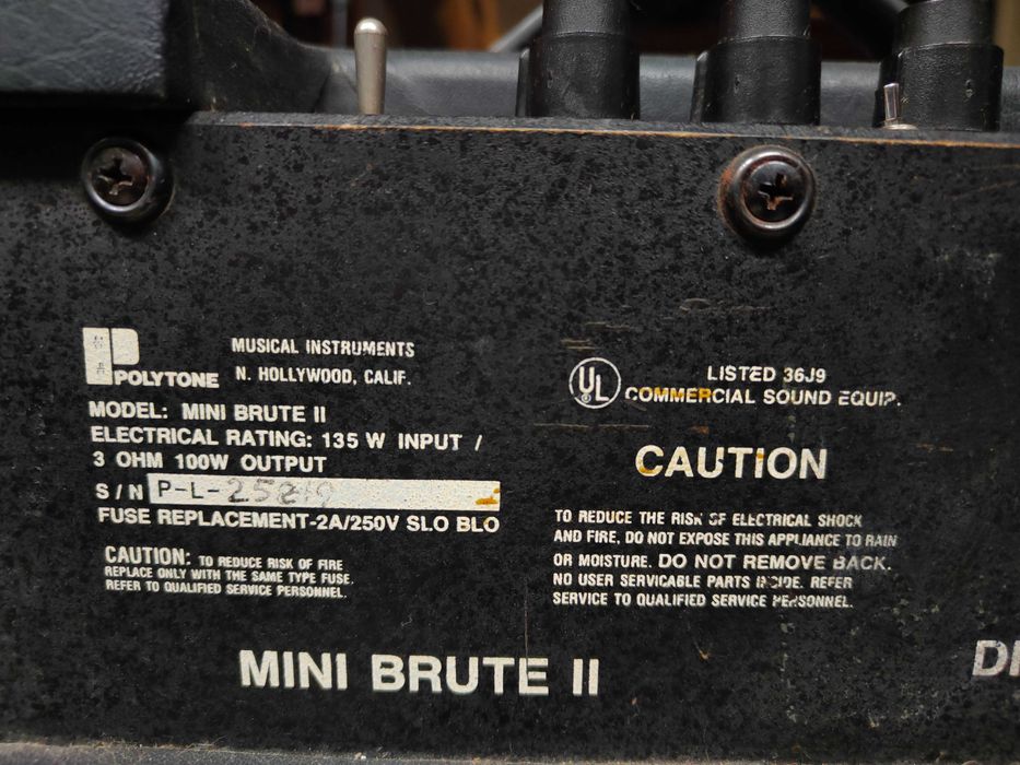 Piec jazzowy Polytone Mini Brute II Made in USA