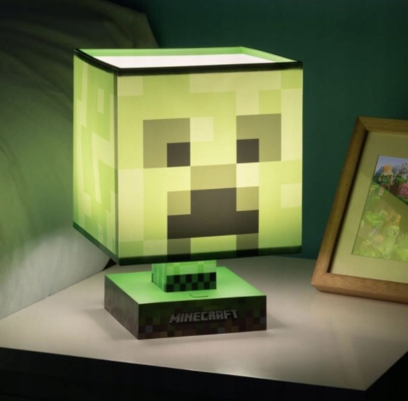 Lampka nocna Minecraft Creeper Nowa Poznań sklep z gadżetami kolekcja