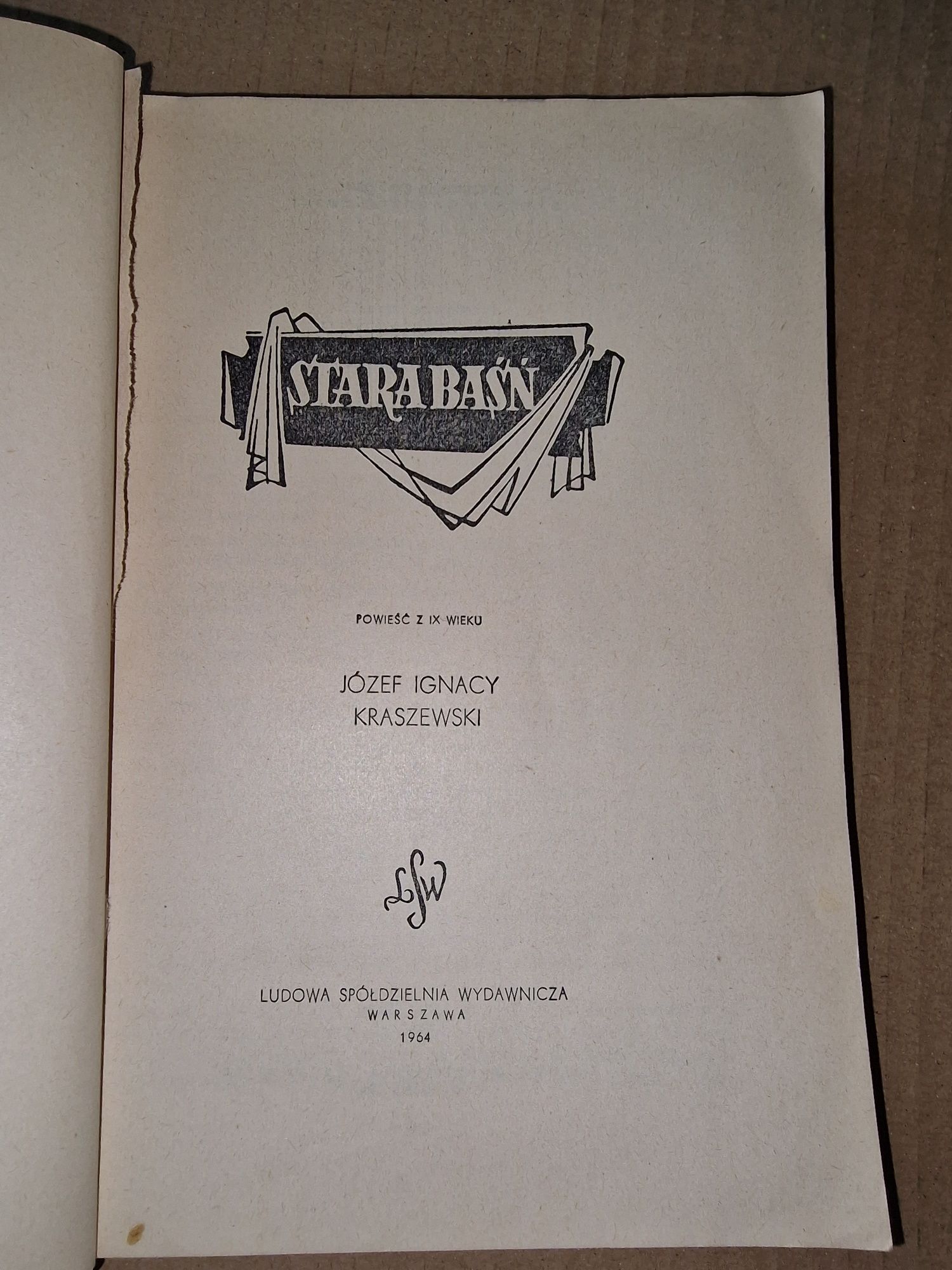 Stara baśń J. I. Kraszewski