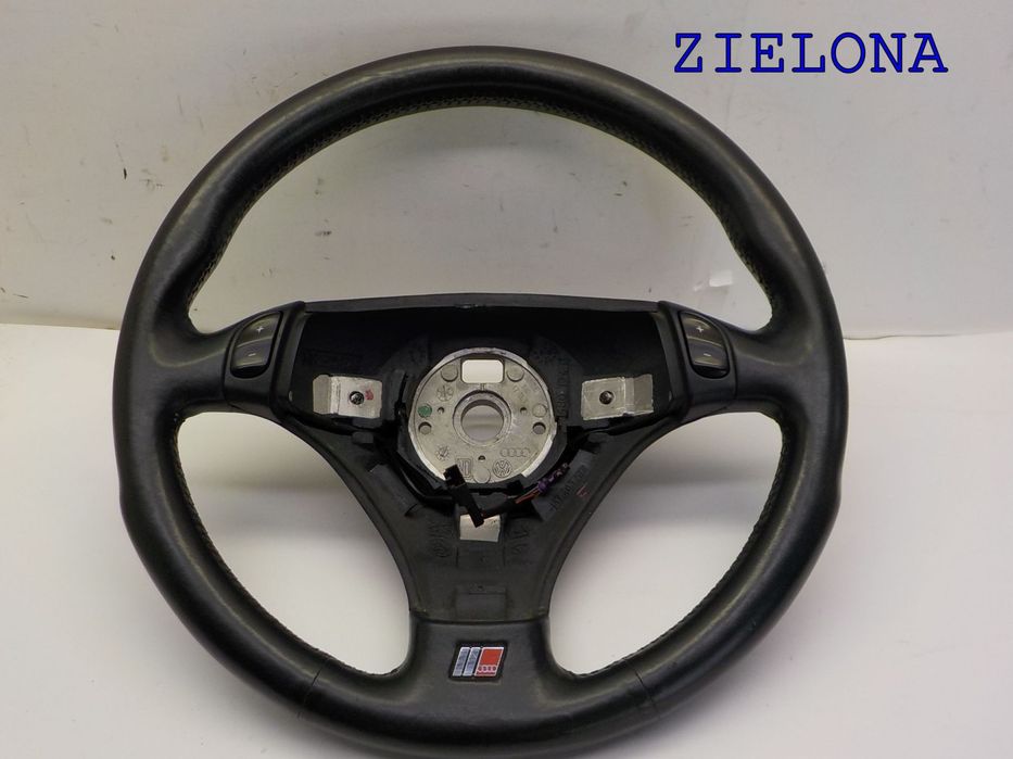 AUDI A6 C5 A4 B5 KIEROWNICA KOŁO SKÓRA MULTIFUNKCJA 4B0419091L