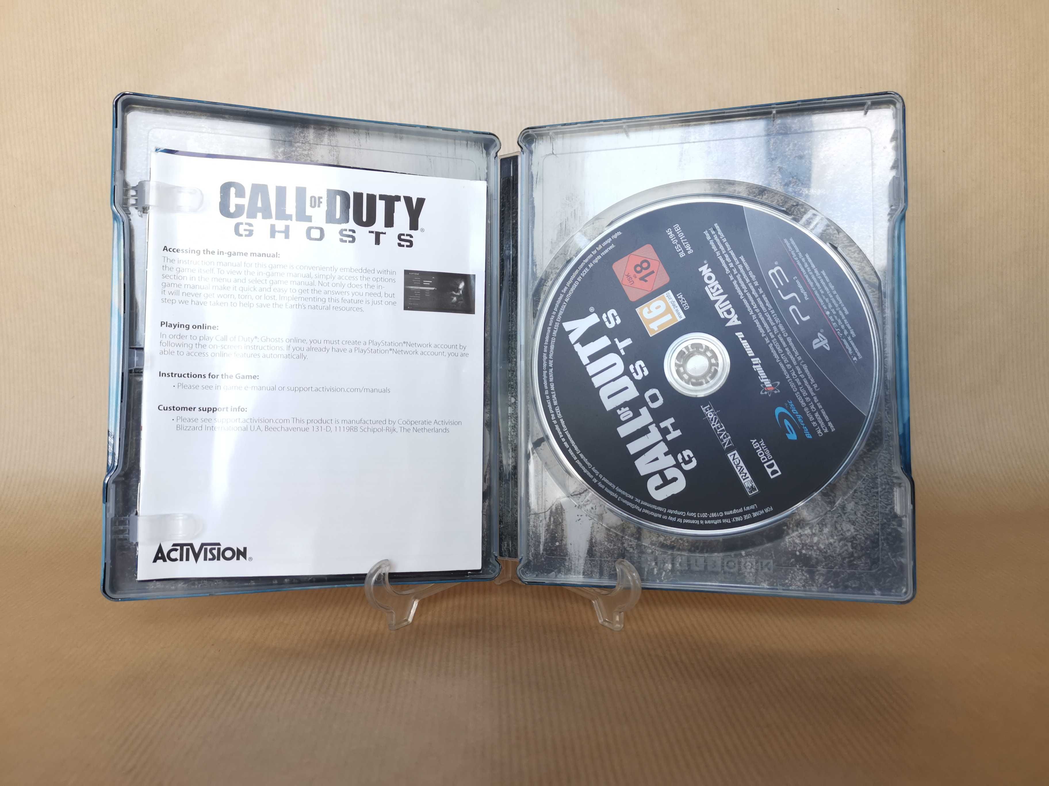 Call of Duty Ghosts Steelbook Ps3