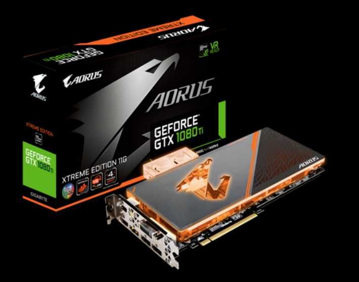 Видеокарта AORUS  GTX 1080 Ti Waterforce WB Xtreme Edition 11G