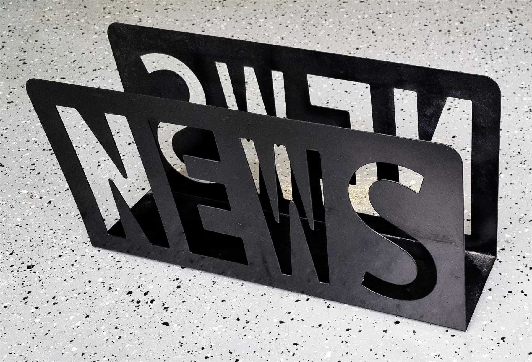Gazetnik Gazetownik News Metalowy Stojak na prasę