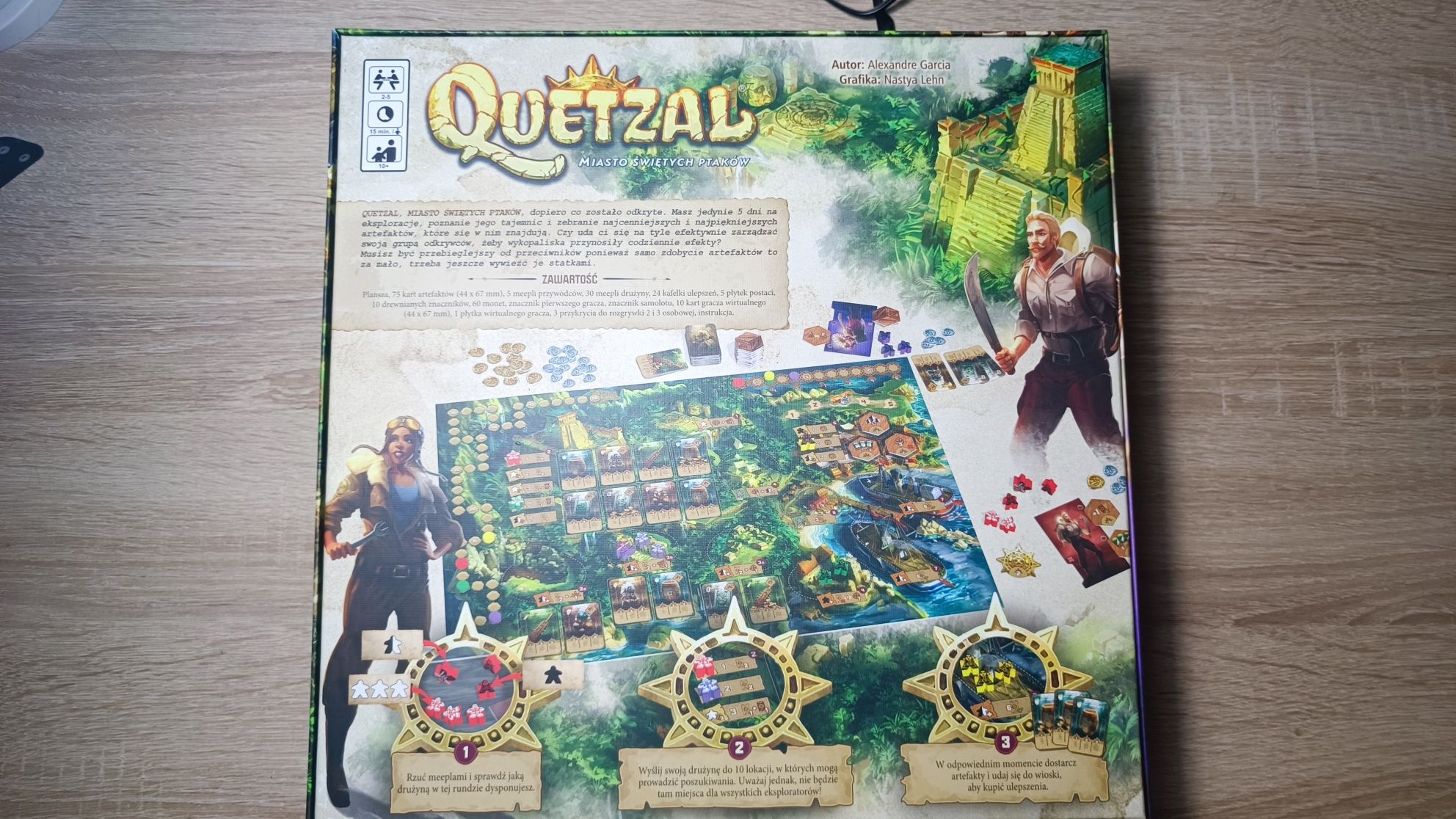 Quetzal gra planszowa