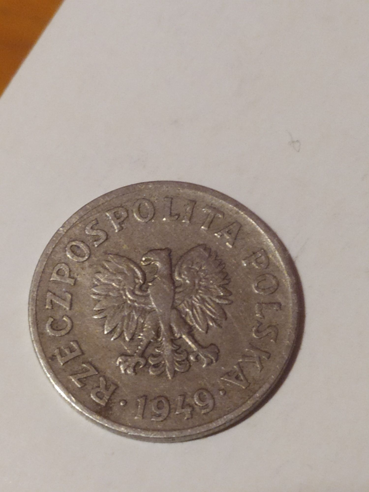 50 groszy 50gr 1949r miedzionikiel