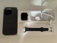 iphone 14 pro i apple watch se 2gen