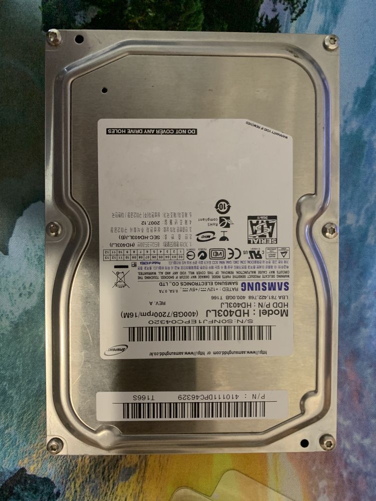 Жесткий диск HDD 400GB Samsung