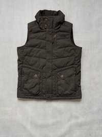 Puffer Brown Vest The North Face jacket unisex kurtka kamizelka