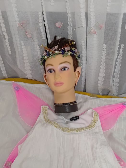 Strój przebranie elf letnia wróżka Calineczka rozmiar S/L