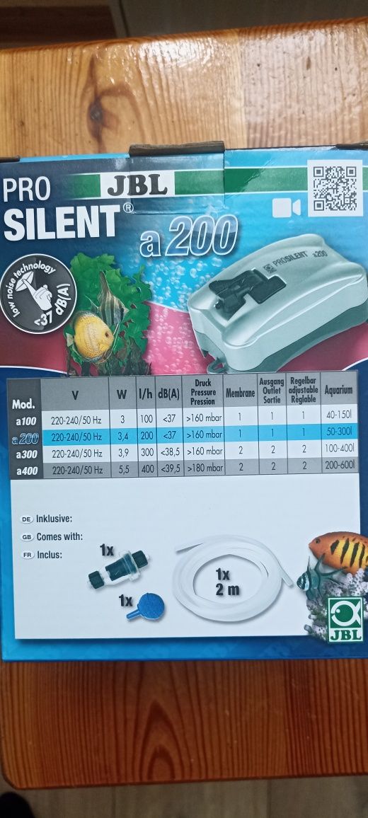 Pompka napowietrzająca JBL prosilent a200