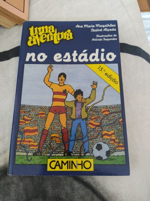 Livro Uma Aventura no estádio. Nr. 14