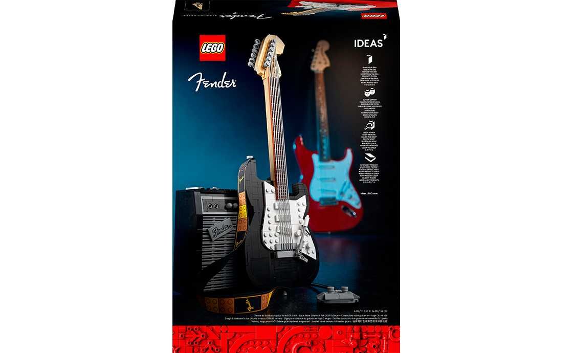 Новий Lego 21329 Ideas Fender Stratocaster + 68 Princeton Reverb