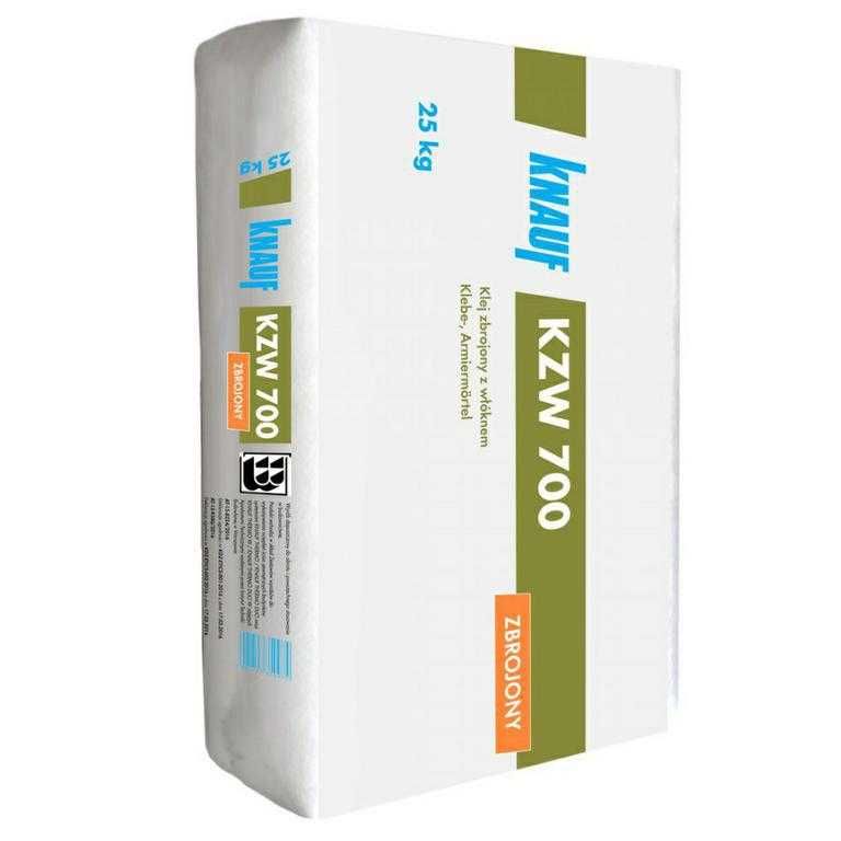 Knauf KZW 700 Klej zbrojony z włóknem 25kg