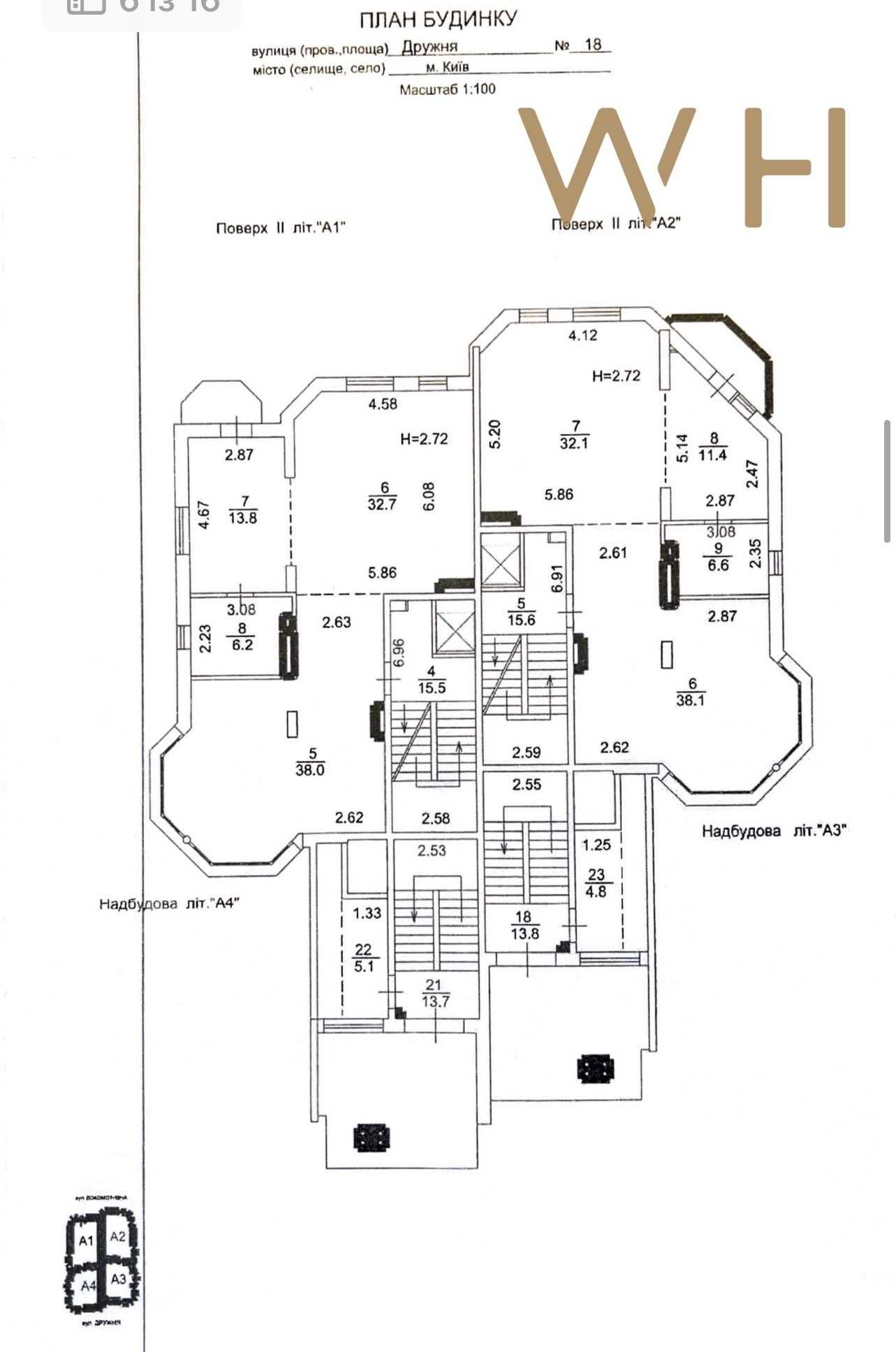 Продаж Будинок 2600m², 10сот, Батиєва Гора, Дружня 18, Без %