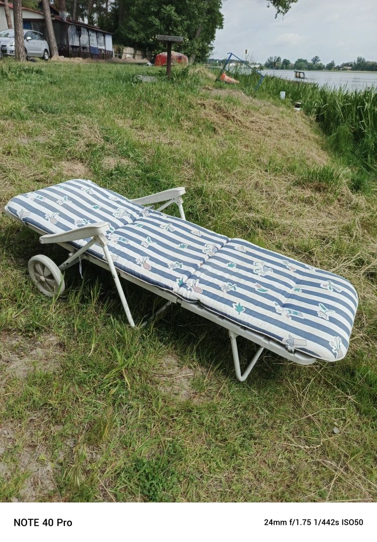 Leżak plażowy duży