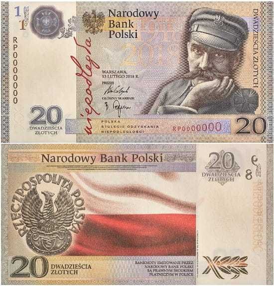 Zamienię banknot Bitwa Warszawska na 100-lecie niepodległości
