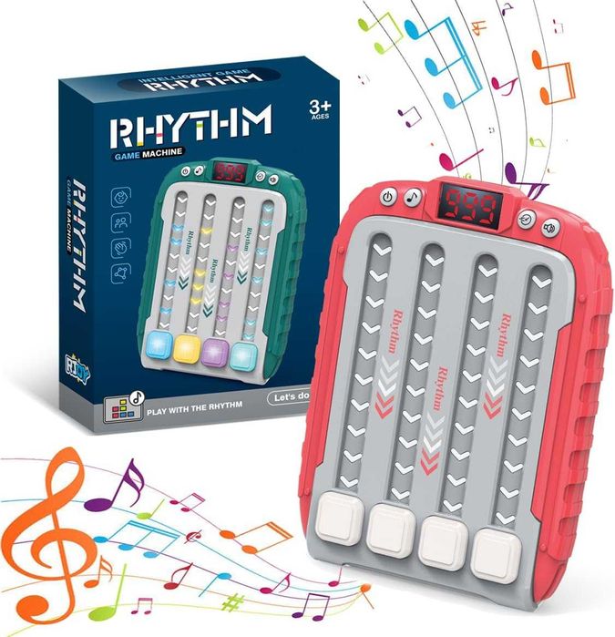 Rhythm Automat do gier rytmicznych Quick Push konsola muzyczna fidget