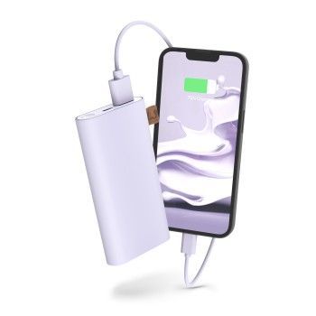 Fresh N Rebel powerbank 6000mAh USB-C dreamy lilac, fioletowy OUTLET