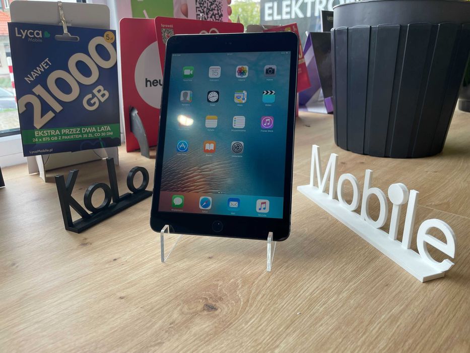 Tablet Apple iPad mini 1 gen. 32 GB Wi-Fi + Cellular– bat: 81% – GW 6M
