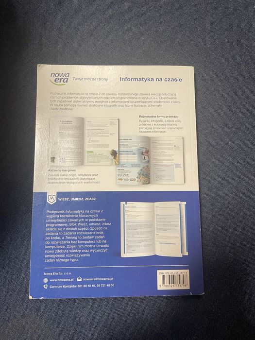 Informatyka na czasie 2, nowa era, zakres rozszerzony