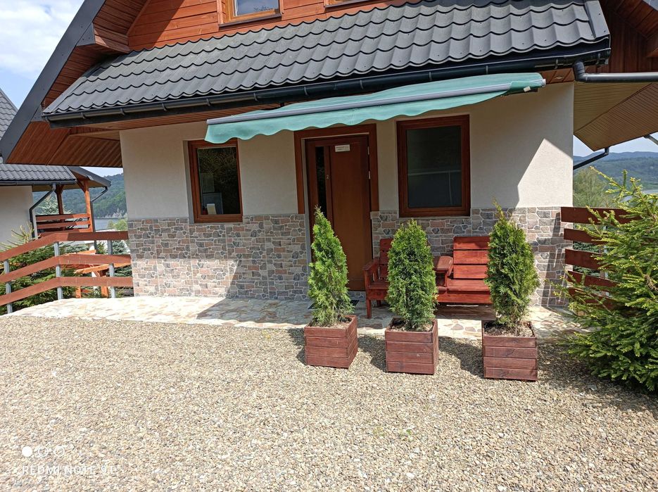 Domek  w Bieszczadach z widokiem nad Solinę