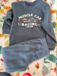 Pijama polar de criança Muscle Car