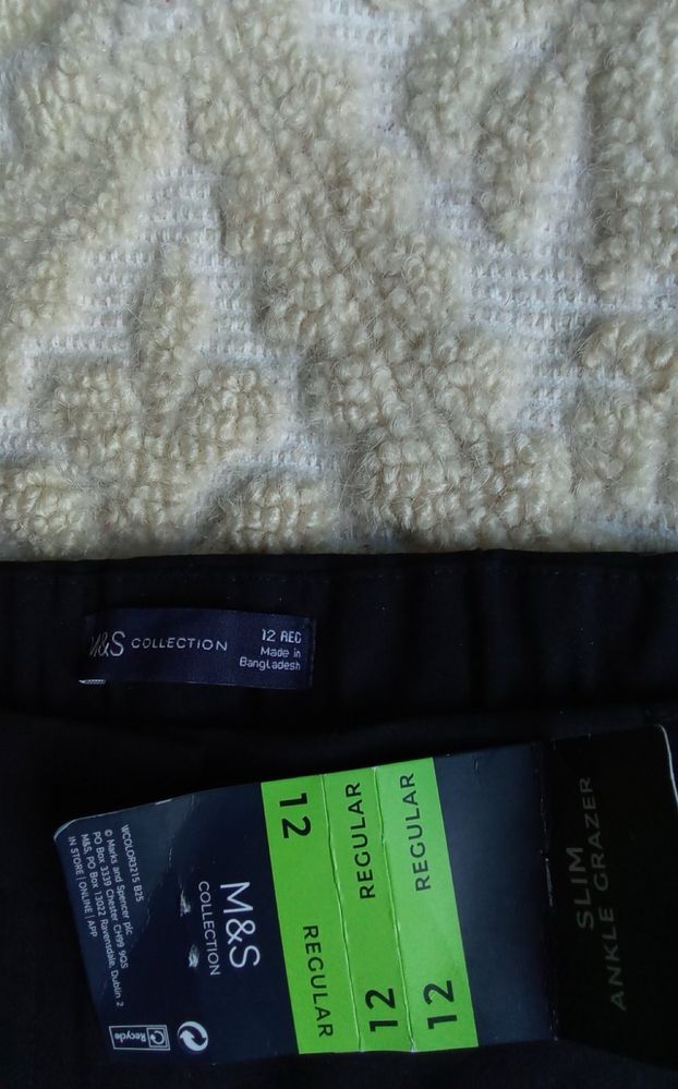 Штани m&s прямого крою