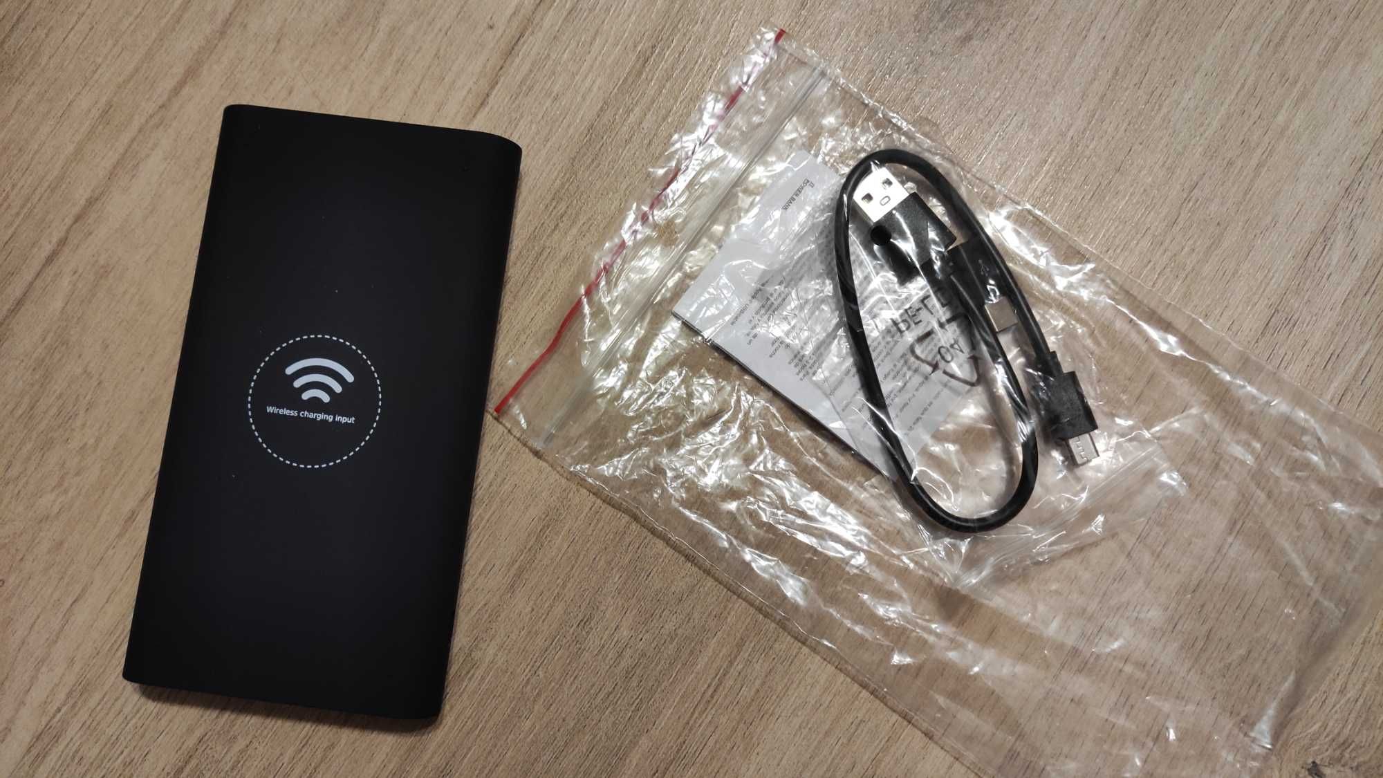 Powerbank 8000mAh z funkcją bezprzewodowego ładowania urządzeń
