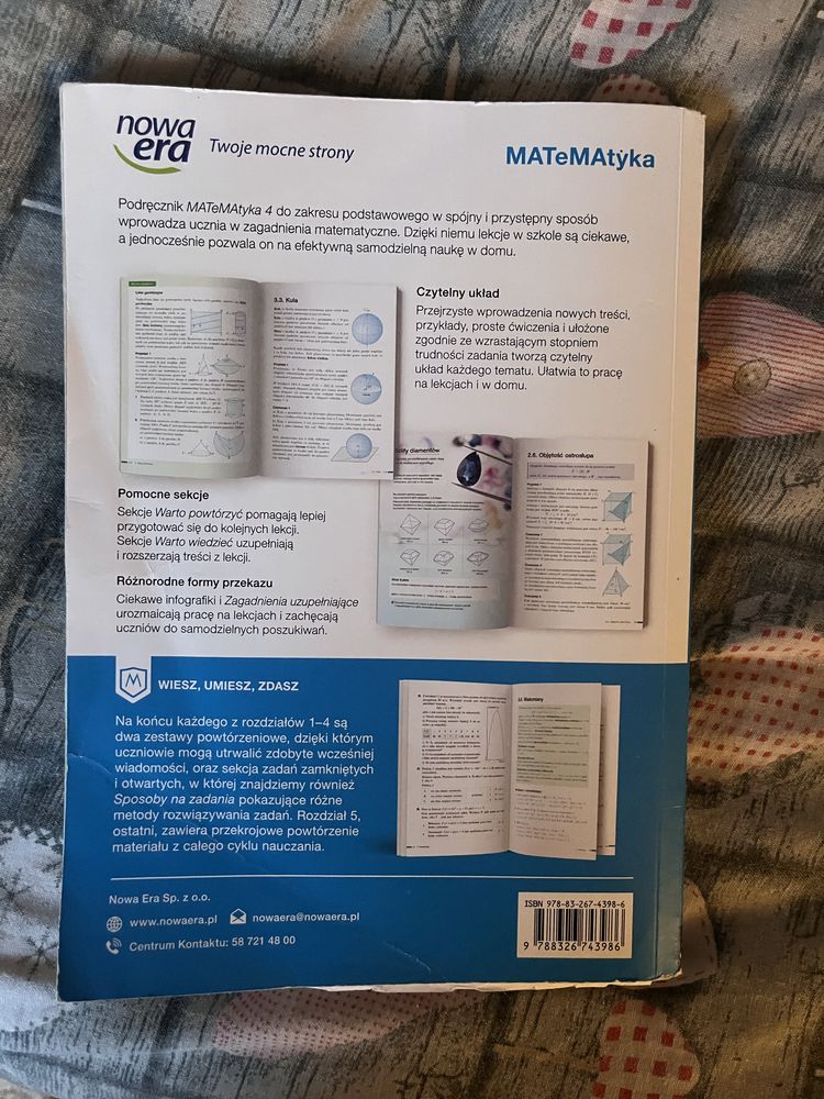 Podręcznik „Matematyka 4”