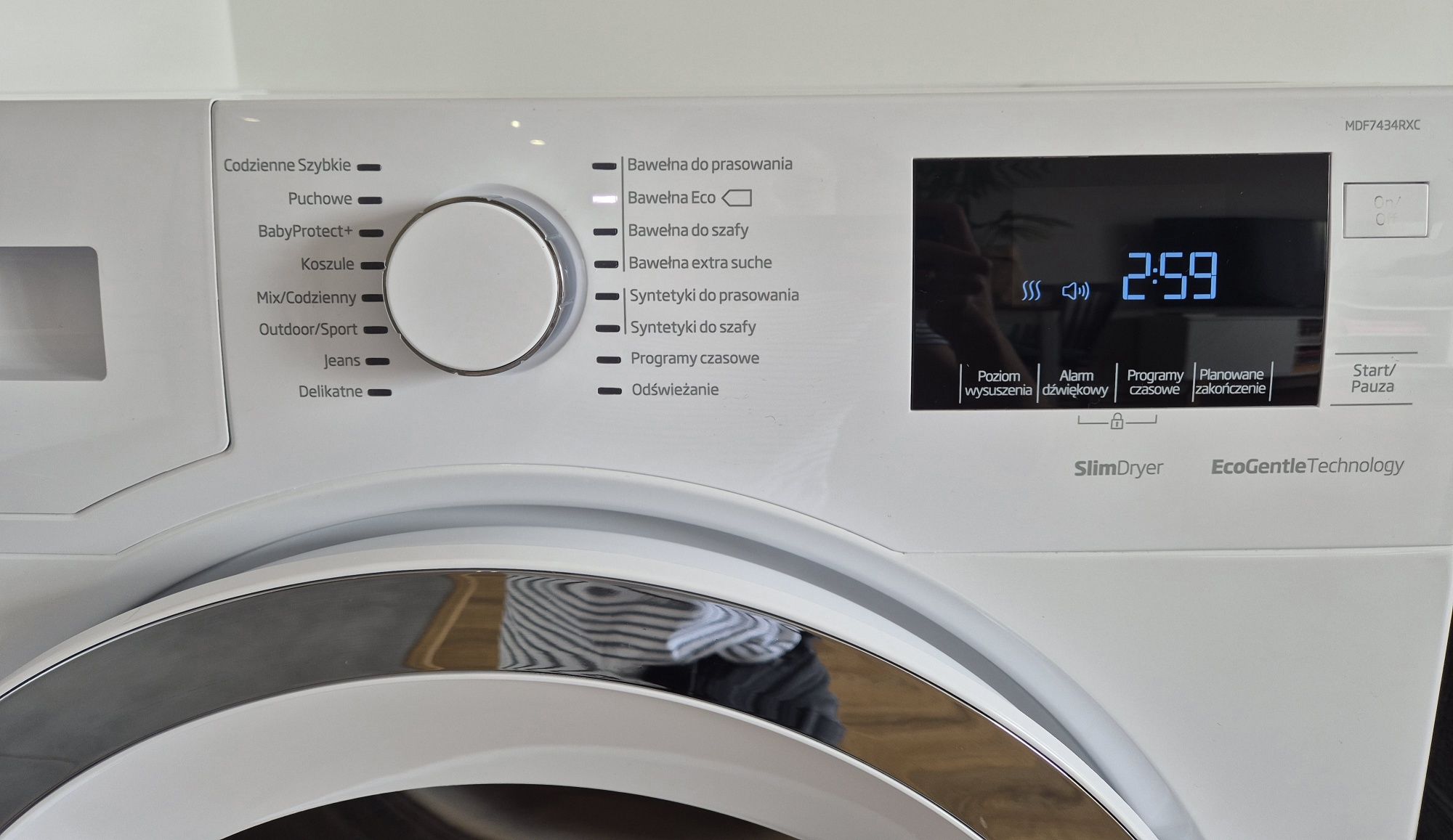 Suszarka BEKO - MDF7434RXC, 7kg A++ SLIM