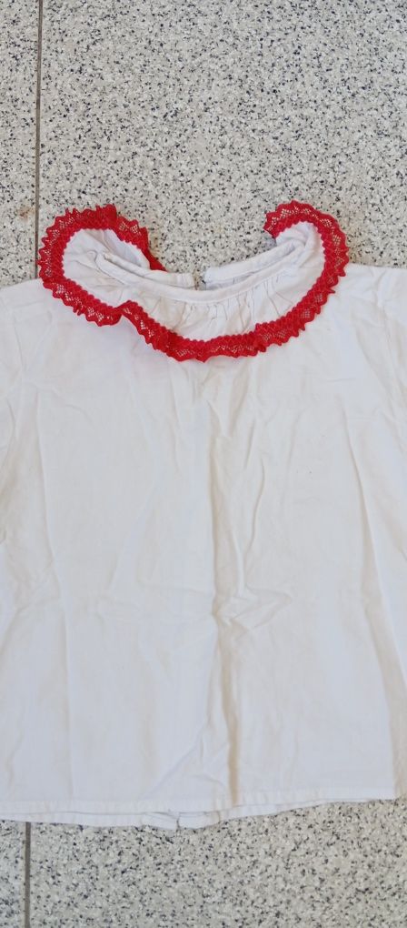 Camisola blusa de menina