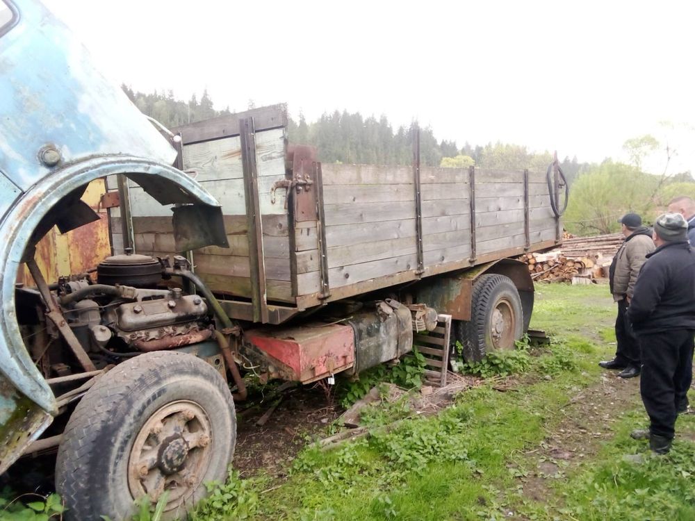 Маз по запчастинах (бензовоз)