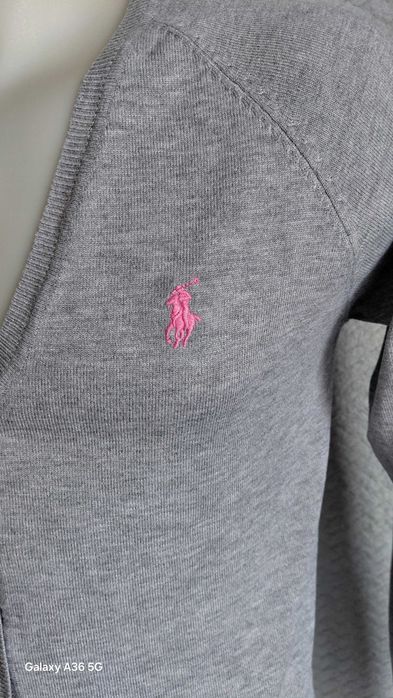 Ralph Lauren piękny damsko,dziewczęcy lekki sweter,kardigana