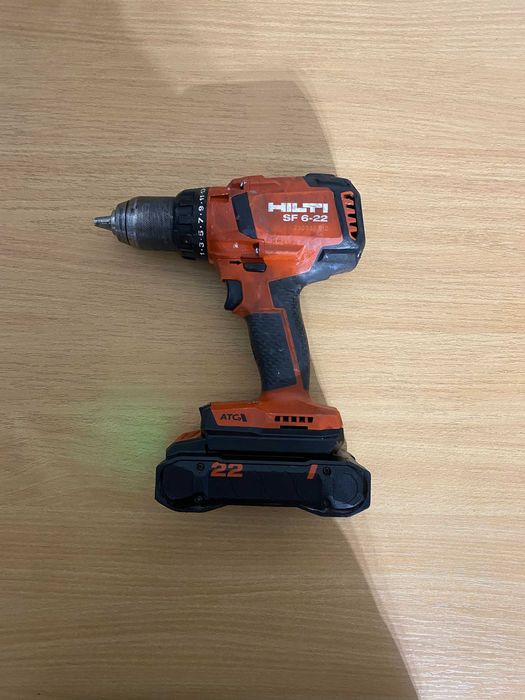 Wkrętarko‑wiertarka Hilti SF 6‑22 Nuron (2024) + akumulator B22‑85